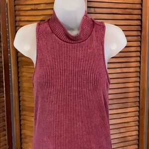 Burgundy tank top
